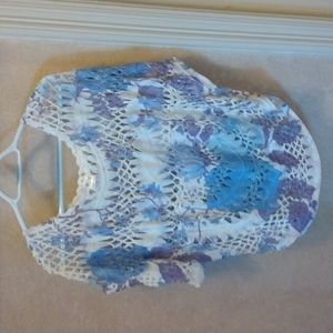 Knit cover up sweater